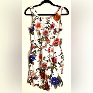Forever 21 Floral Pleated Dress, size small.